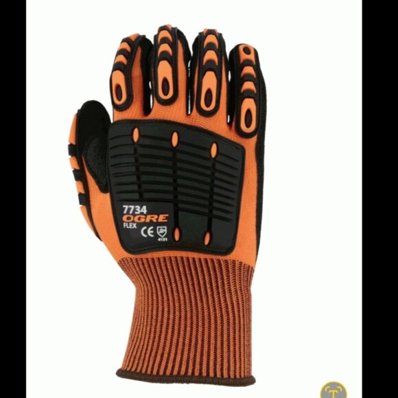 Cordova Hi-Vis Impact Gloves with Nitrile Coated Palm NWT - Picture 5 of 5